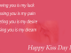 kiss day images quotes 2023