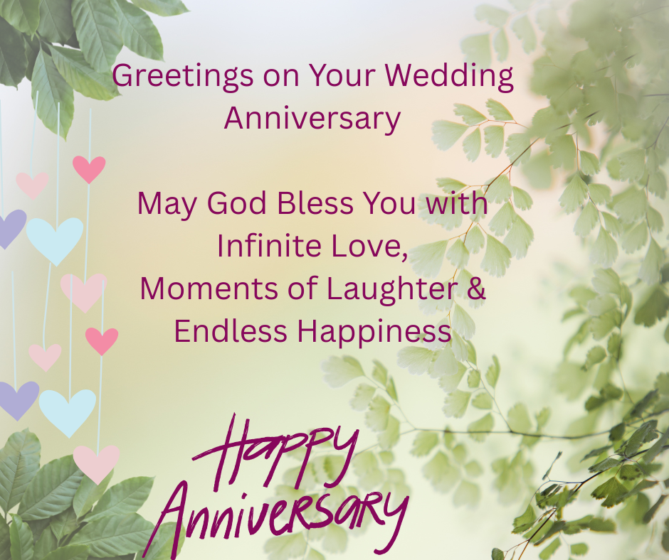 Wedding Anniversary Greetings