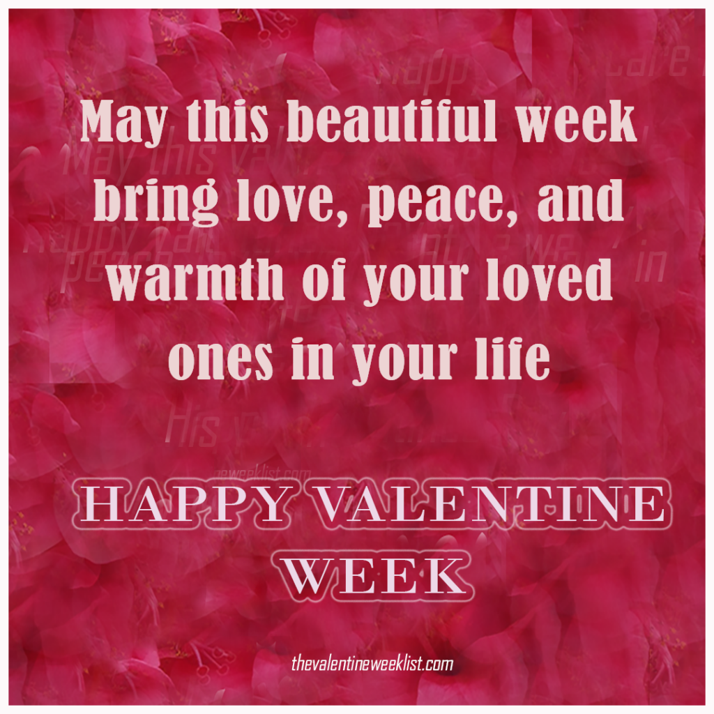 valentine week wishes