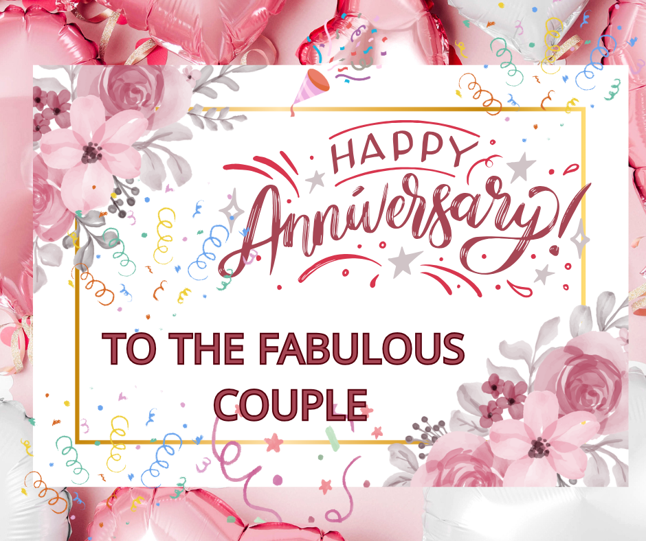 Happy Marriage Anniversary Images to Fabulous couple