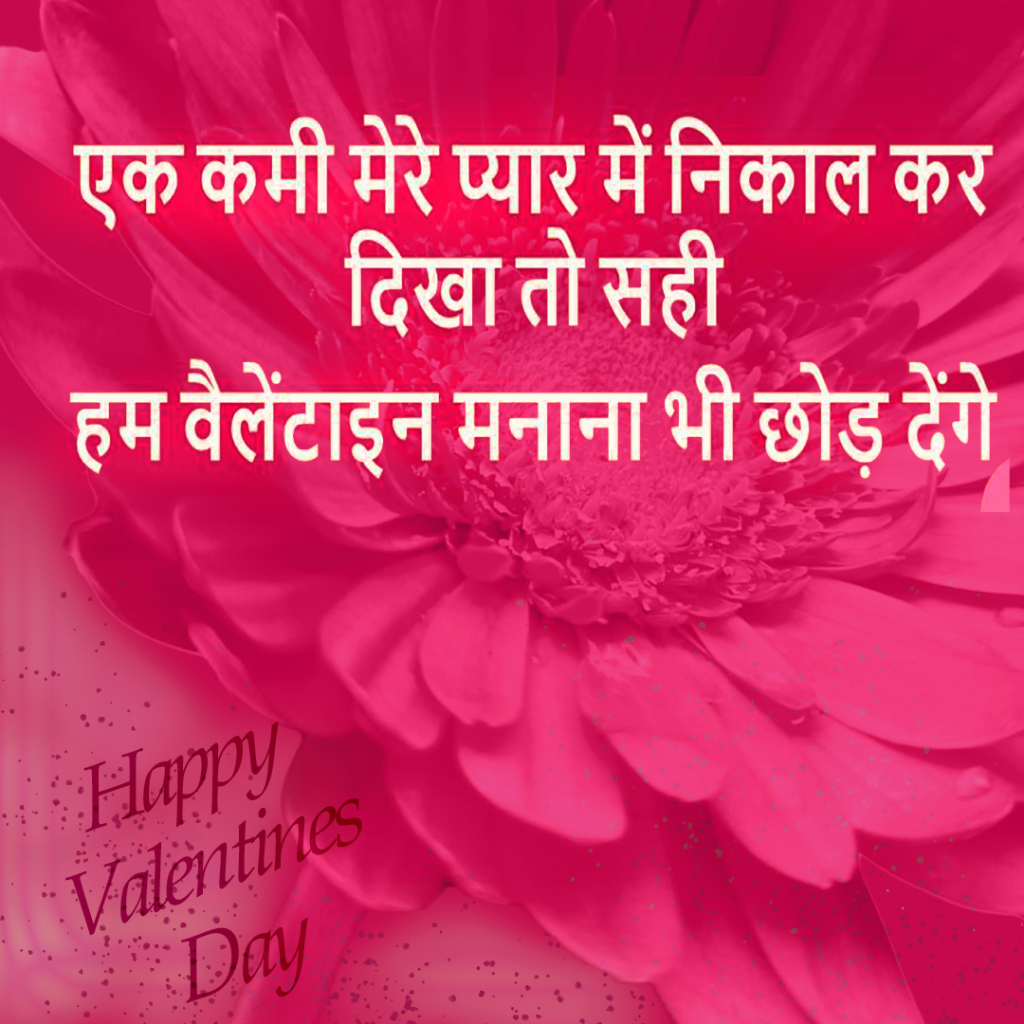 funny valentine day shayari for GF in Hindi BF love