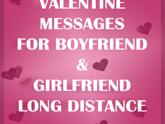 valentine messages for boyfriend long distance