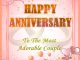wedding anniversary greetings to a couple